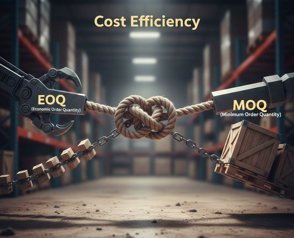 EOQ vs MOQ: When theory meets real-world complexities