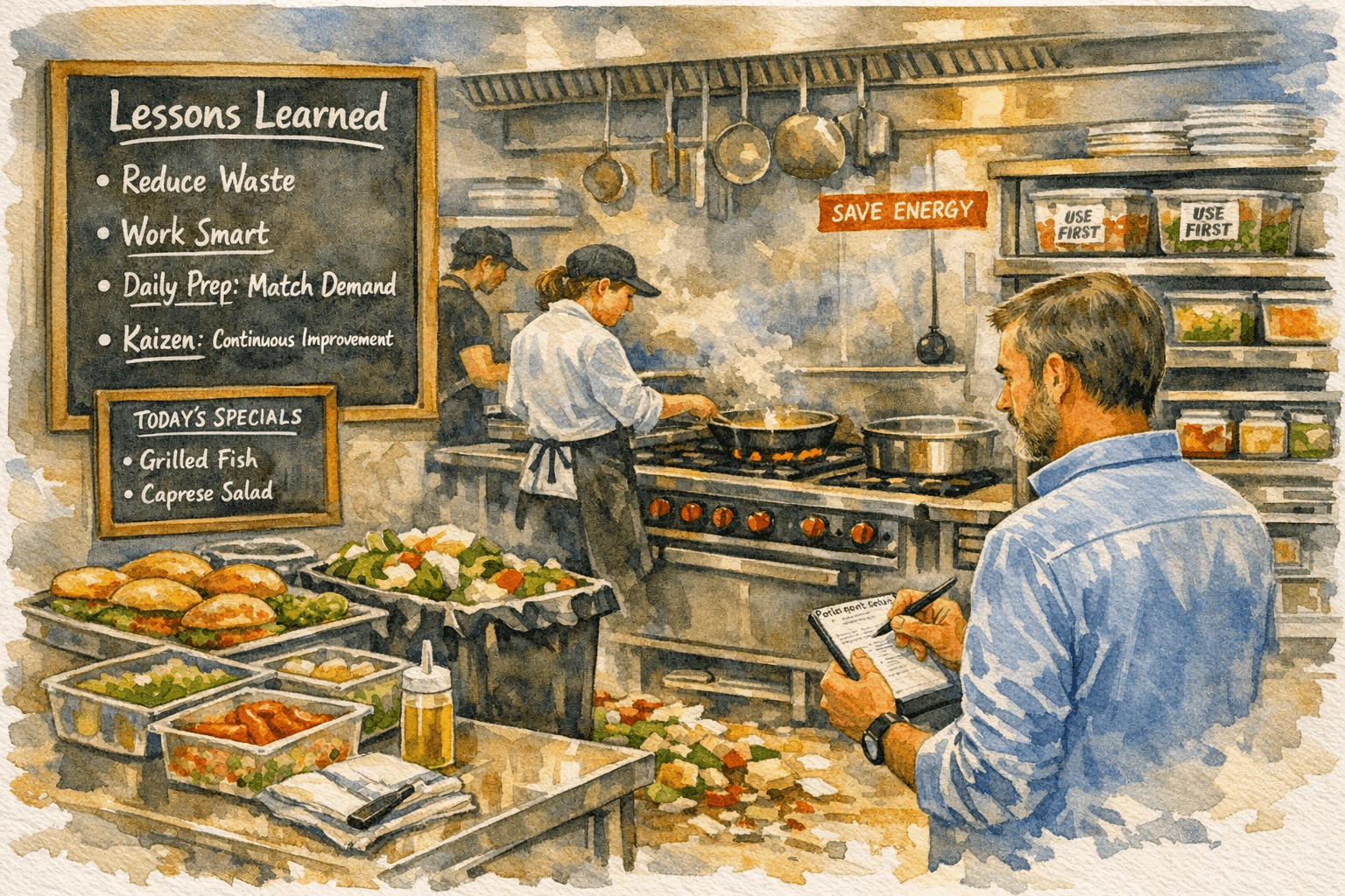 Going to See: Lessons from the Kitchen